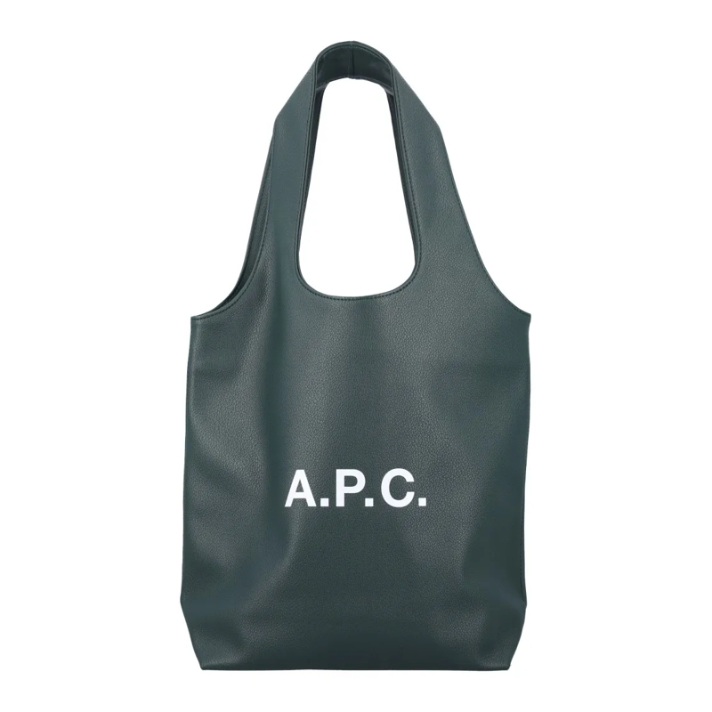A.P.C. Tote Ninon Small Tote Bag Green