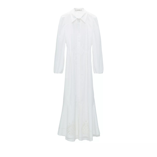 Dorothee Schumacher POPLIN POWER dress pure white Midi-klänningar
