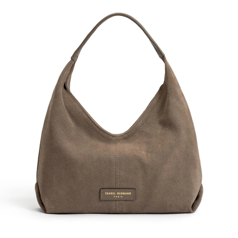Isabel Bernard Sac hobo Honore Grace mini Handtasche Taupe