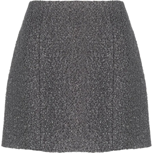 Patou Jupes midi Skirts Grey Gray grau