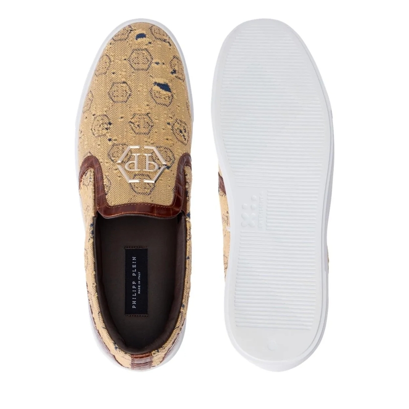 Philipp Plein Low-Top-Sneaker Warum sollte man in seiner Freizeit auf Eleganz ve braun(Image 4)