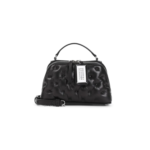 Maison Margiela Glam Slam Strapezoid Bag Black Crossbody Bag