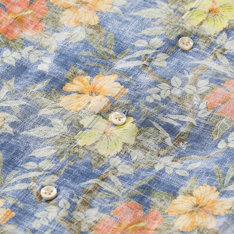 STENSTRÖMS Hemd Hemd mit floralem Print blau(Image 3)