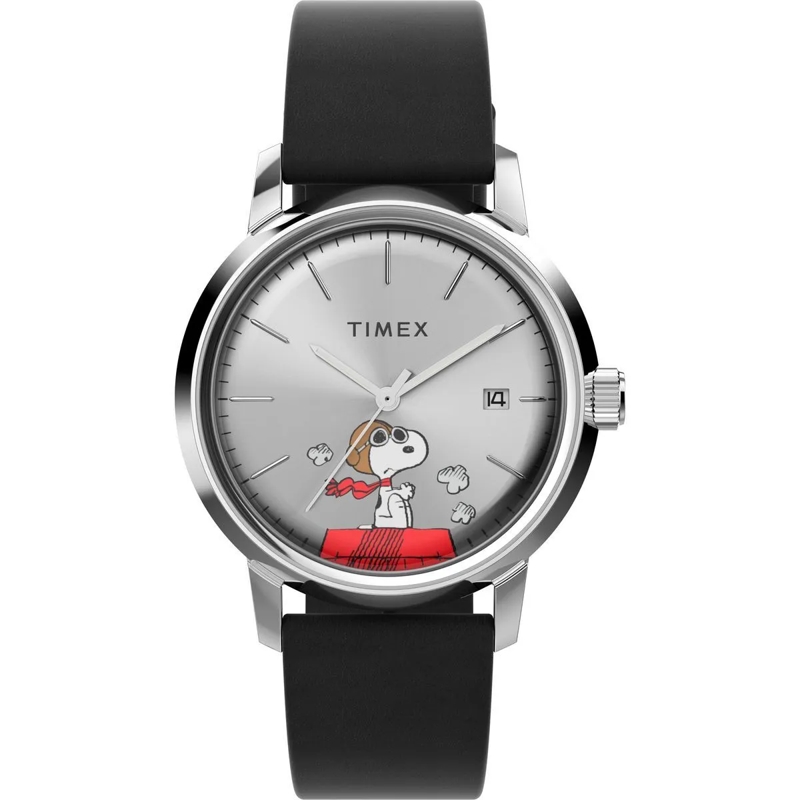 Timex Automatikuhr Automatische Uhr Timex Marlin® Automatic X Peanuts silber