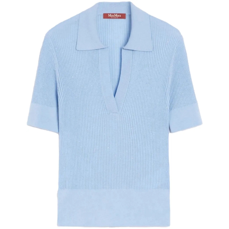 Max Mara  Sweaters Clear Blue blau