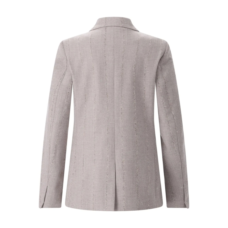 Fabiana Filippi Blazer Blazer aus Merinowolle grau(Image 3)