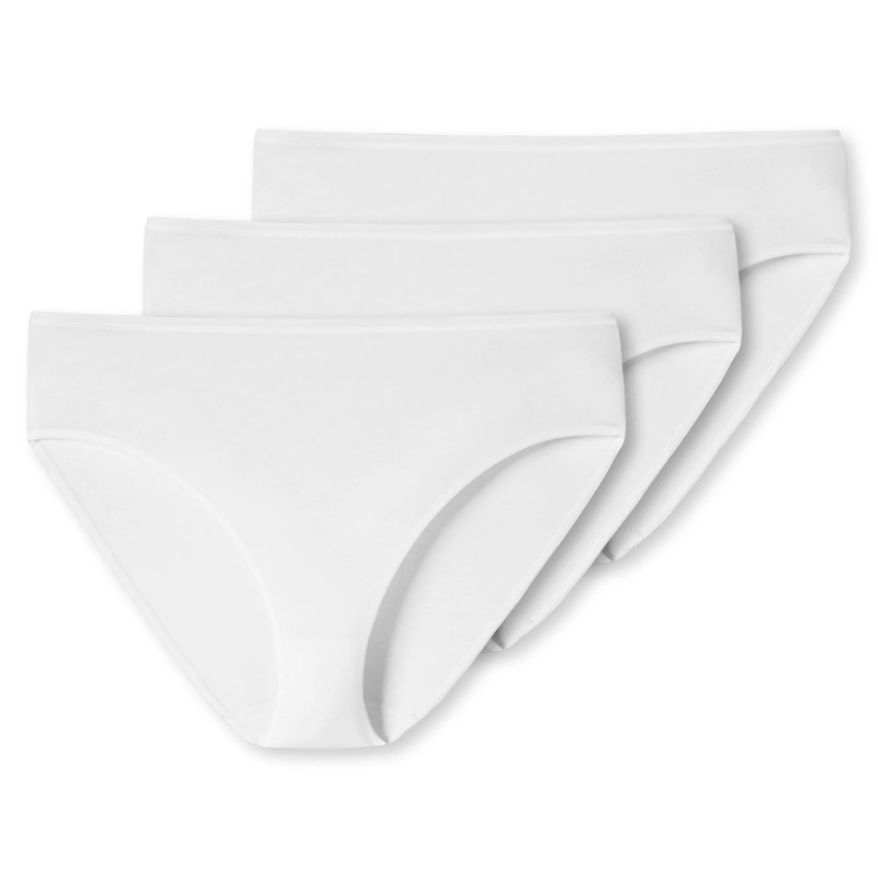 SCHIESSER  3er Pack weiss