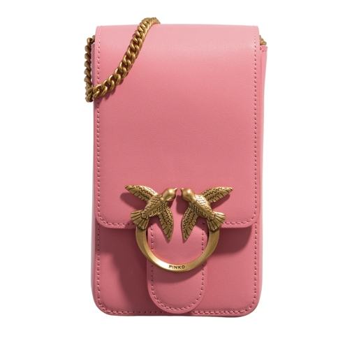 Pinko Love One Smart Pink Crossbody Bag