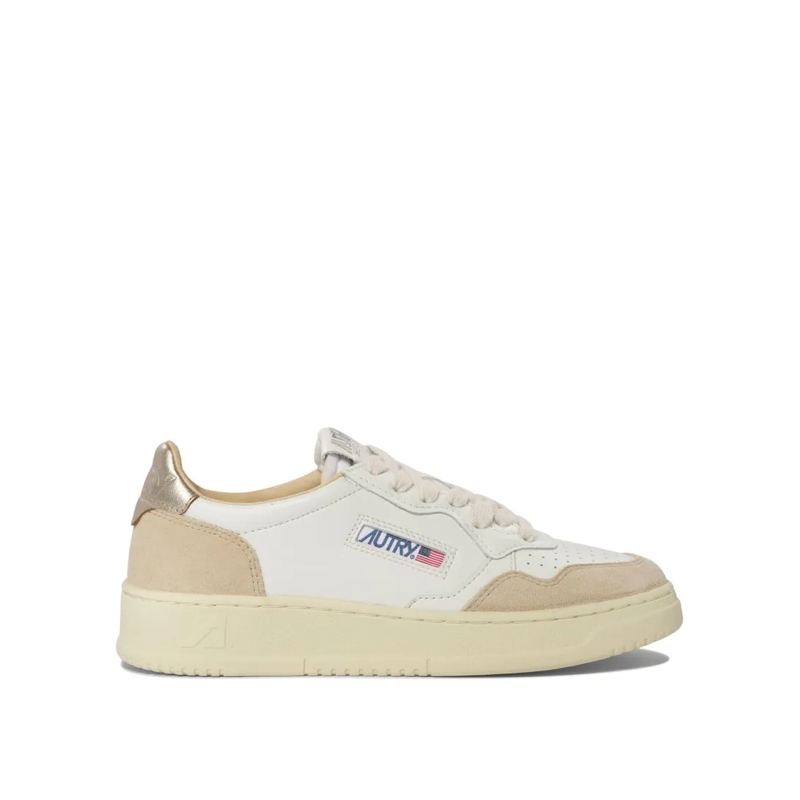 Autry International Lage-top sneaker "Medalist Low" Sneakers White