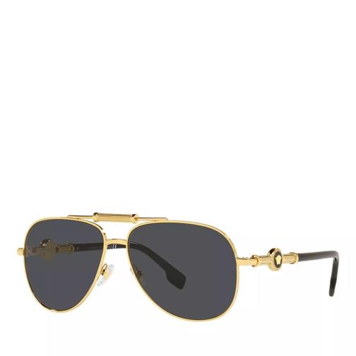 Versace Unisex Sunglasses 0VE2236 Gold Sonnenbrille