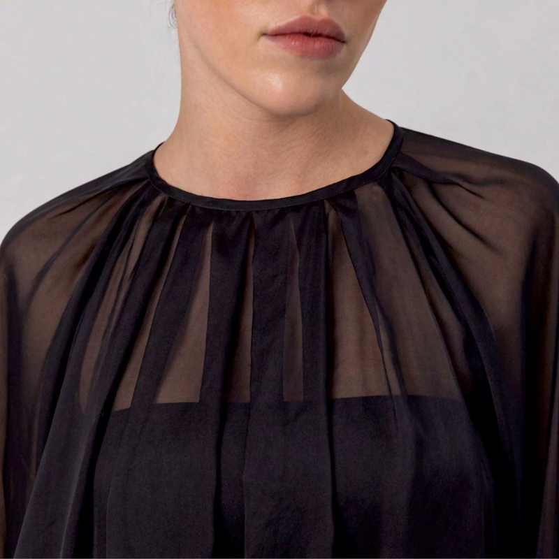 Helene Galwas Bluse Bluse JASMIN schwarz(Image 4)