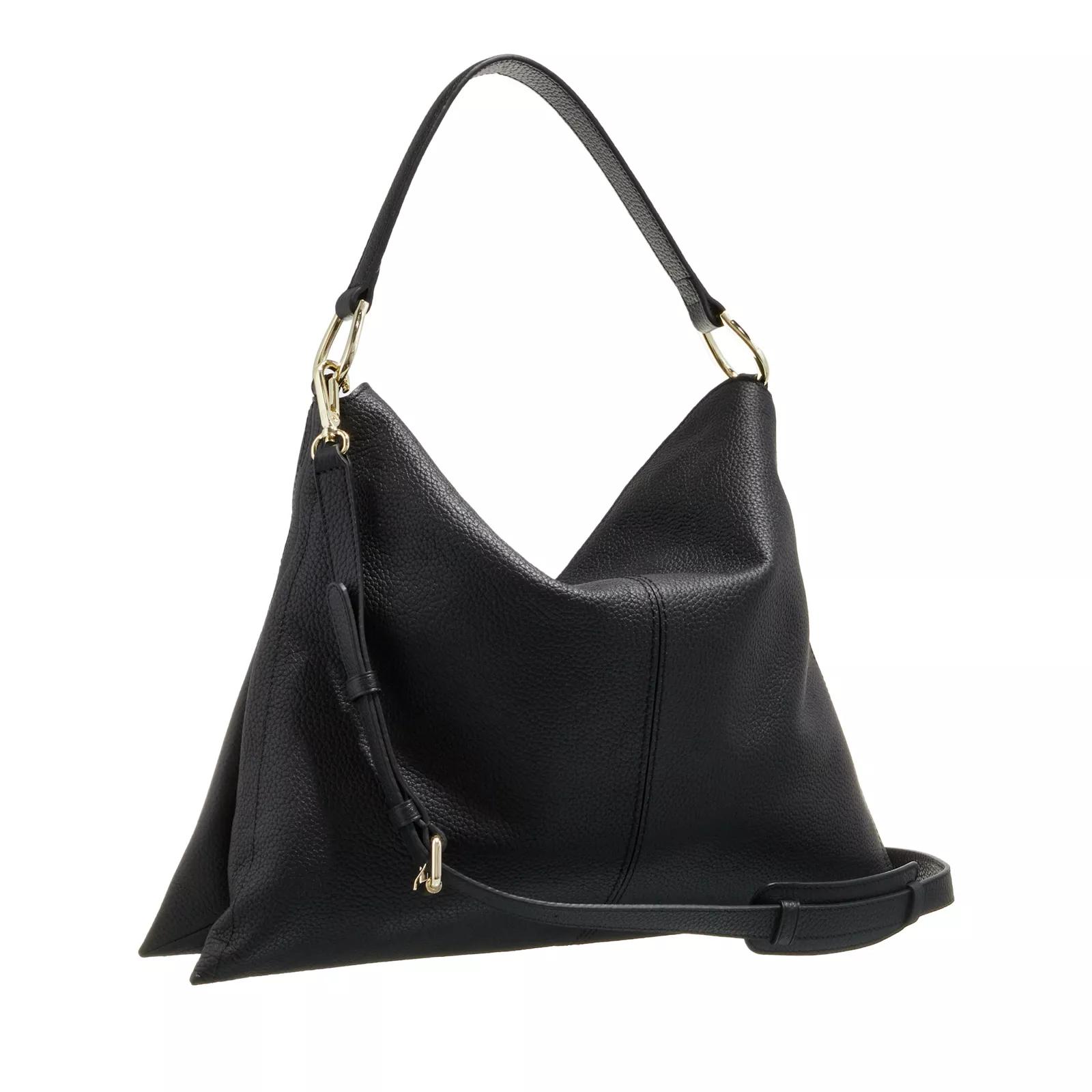 aigner Hobo bags Savannah in zwart