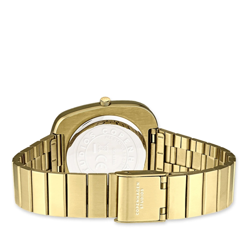 Copenhagen Quarzuhr Edelstahl Curved Watch gold(Image 5)