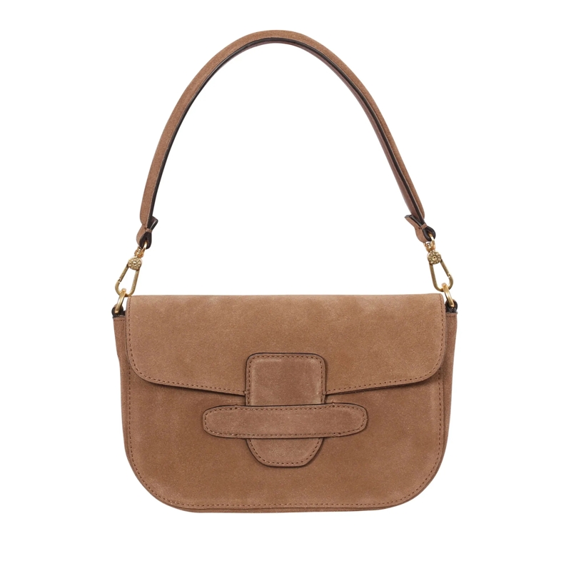 Abro Schultertasche Schultertasche CAMILLA camel