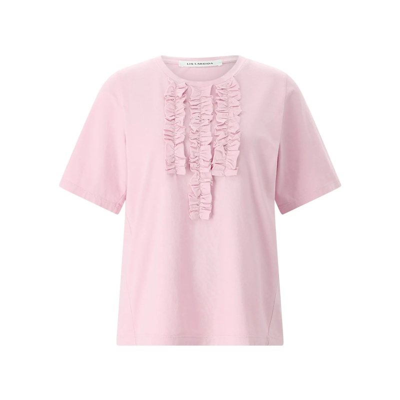 Lis Lareida T-shirt T-Shirt Marylou mit Rüschen blau(Image 5)