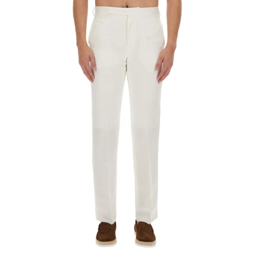 Lardini Anzugshosen Striaght Leg Pants White