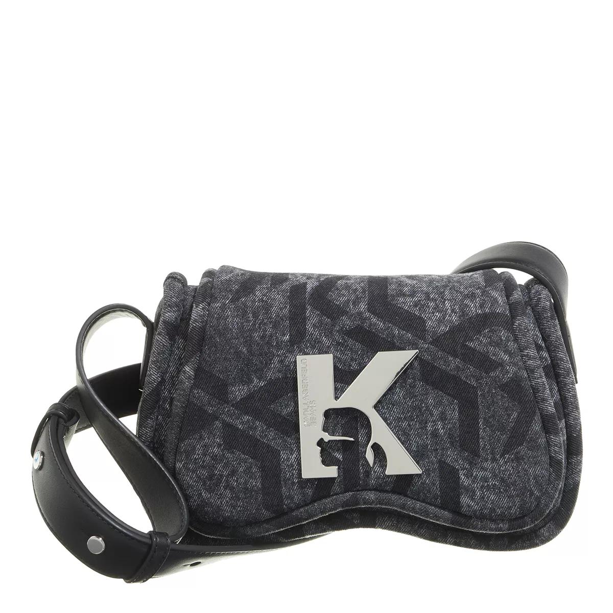 Karl Lagerfeld Jeans Crossbody Bags - Sunglasses Crossbody Dnm - Gr. unisize - in Grau - für Damen