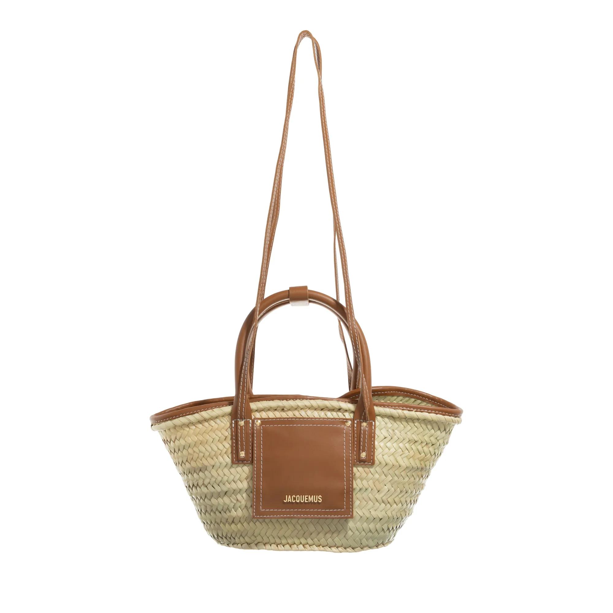 Jacquemus Beuteltasche - Straw Bucket Bag - Gr. unisize - in Beige - für Damen