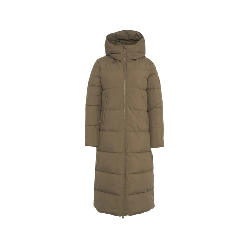 Save the Duck  Missy' Long Down Jacket Green