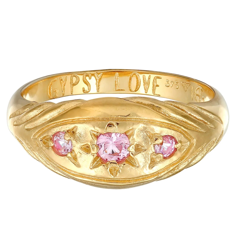 Haze & Glory Ring Ring Stern Saphir Pink - Love Rules 375 Gelbgold gold(Image 2)