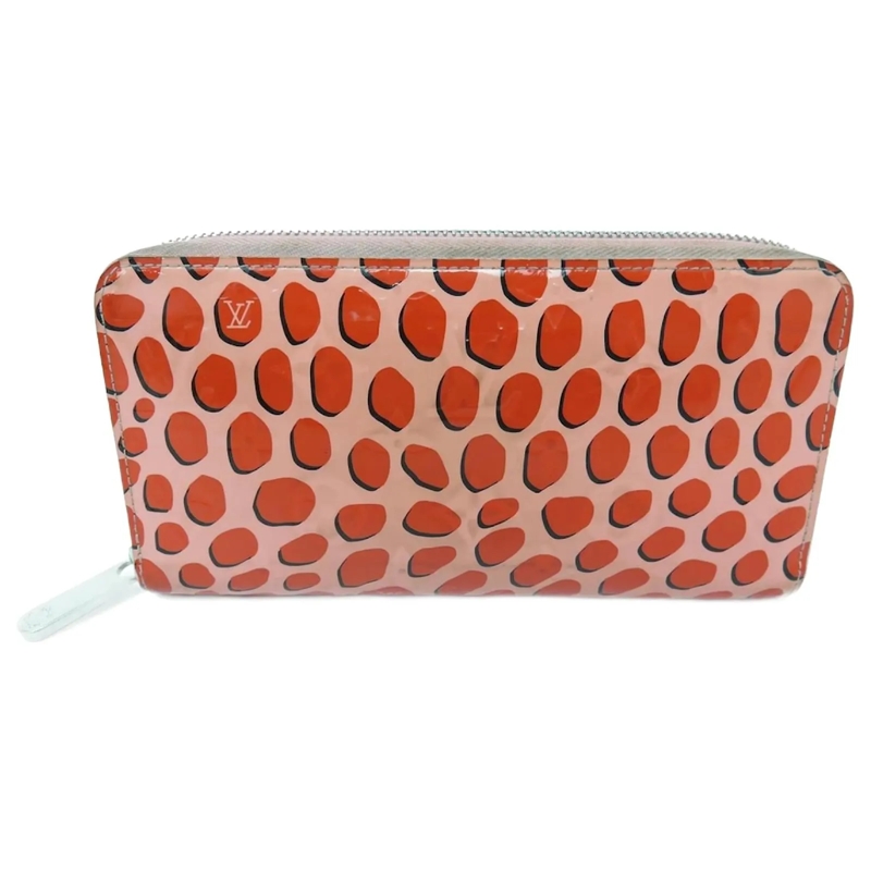 Louis Vuitton Geldbörse LOUIS VUITTON ZIPPY JUNGLE DOTS M GELDBÃ–RSE41912  pink