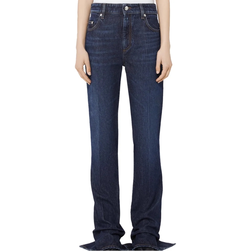 Sportmax Jeans mit geradem Bein Jeans Blue blau