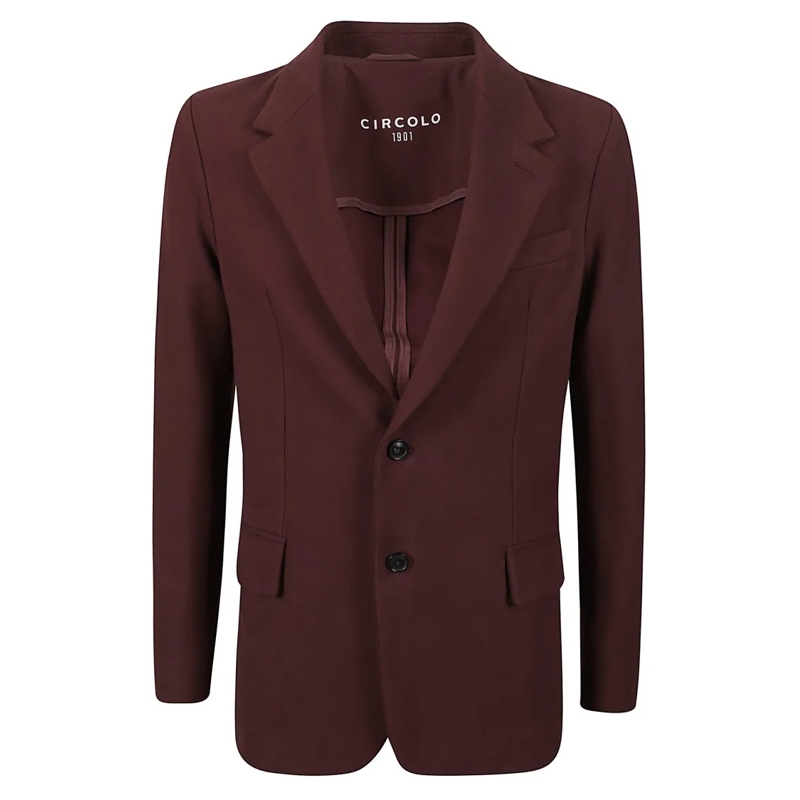 CIRCOLO 1901 Premium Fleece Blazer Burgundy | Blazer