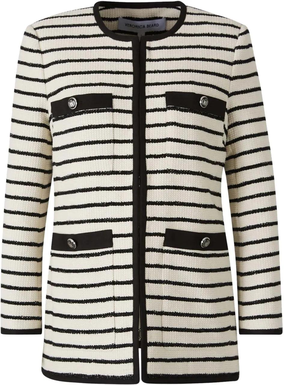 Thumbnail - VERONICA BEARD - Dickey Foster Jacket - Größe UK 6 - white