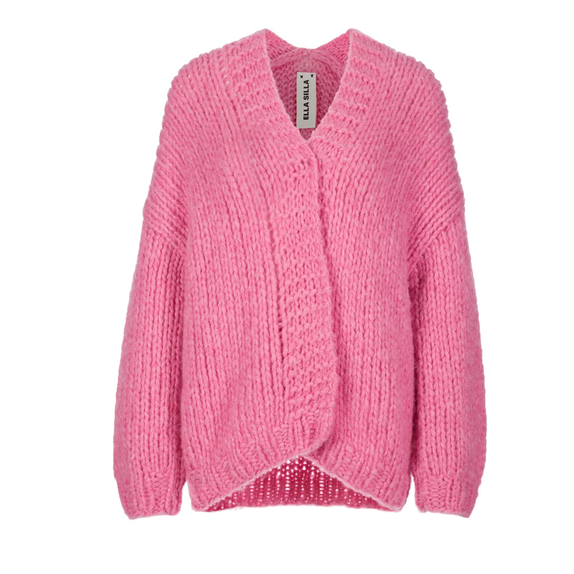 Ella Silla - Strick Cardigan - Größe S/M - pink