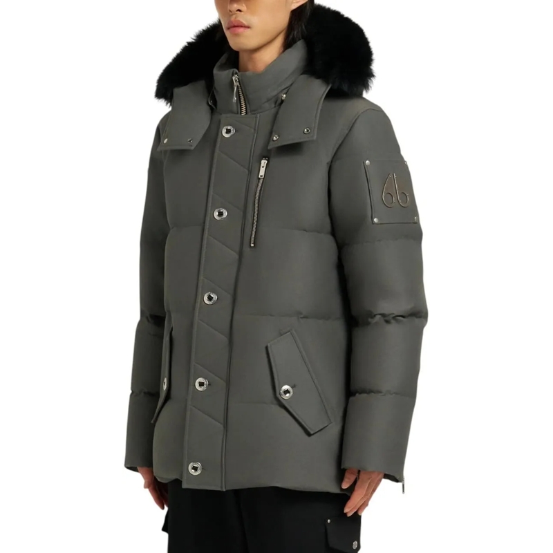 Moose Knuckles Doudoune Heren Jas grau