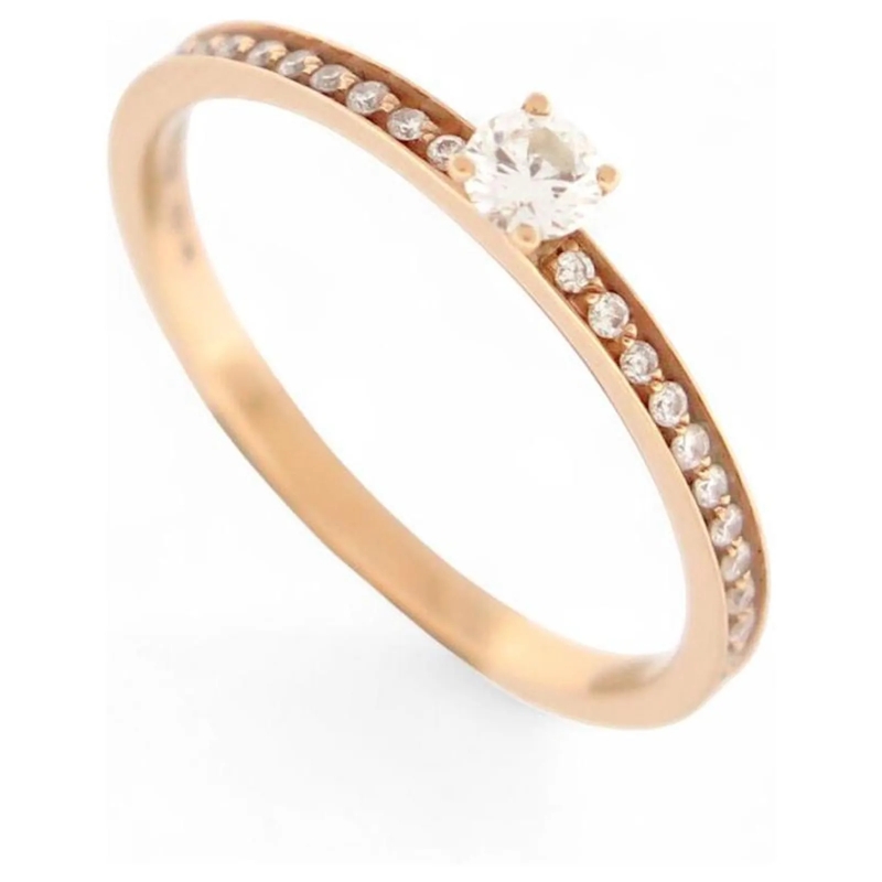 Vanrycke Ring NEUER VANRYCKE SOLITÃ„R-RING MIT DIAMANTEN IN 18K  gold