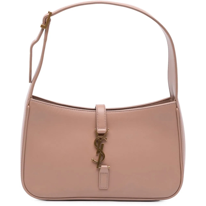 Saint Laurent Sac à bandoulière Smooth Calfskin Le 5 a 7 Shoulder Bag braun