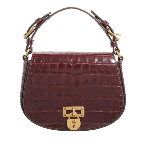 Lauren Ralph Lauren Tanner Crossbody Medium Dark Mahogany Sac à bandoulière