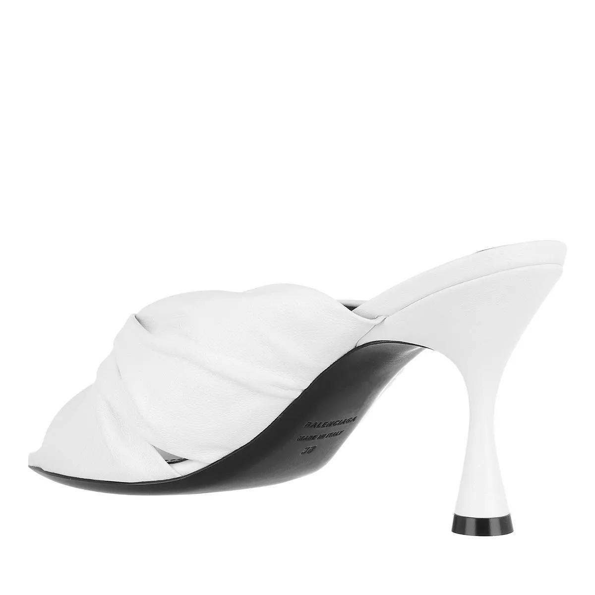 Mule heels cheap white