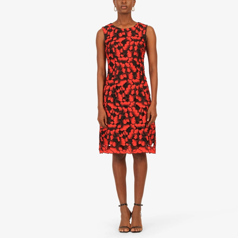 Kraimod Midikleid Cocktailkleid rot(Image 2)