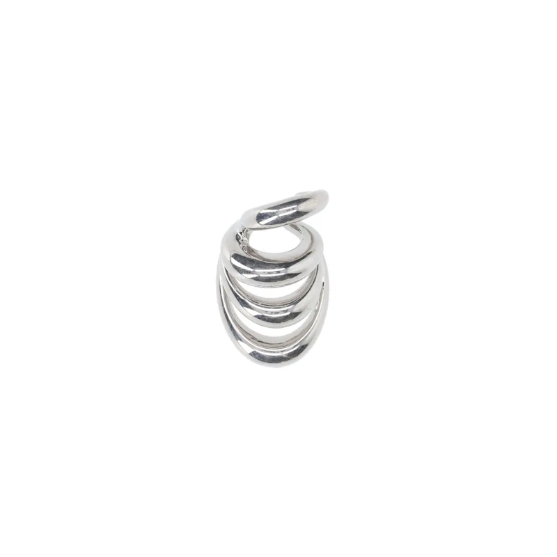Panconesi Oorknopjes "Multi Blow Up" Ear Cuff In Silver-Plated Brass Silver