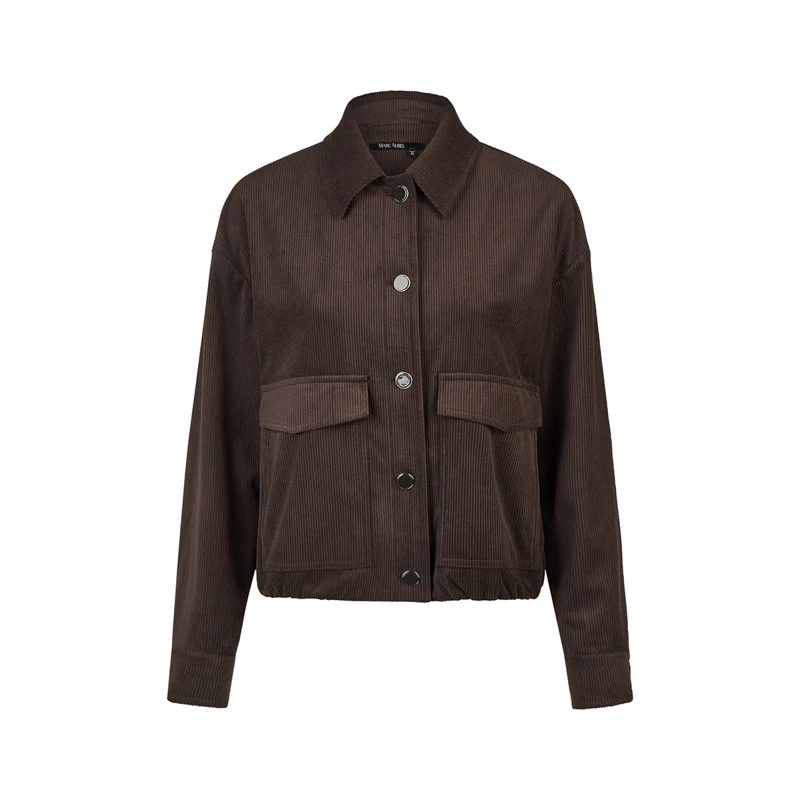 Marc Aurel Blazer Jacke- aufgesteppte Taschen und Patten- angeset braun