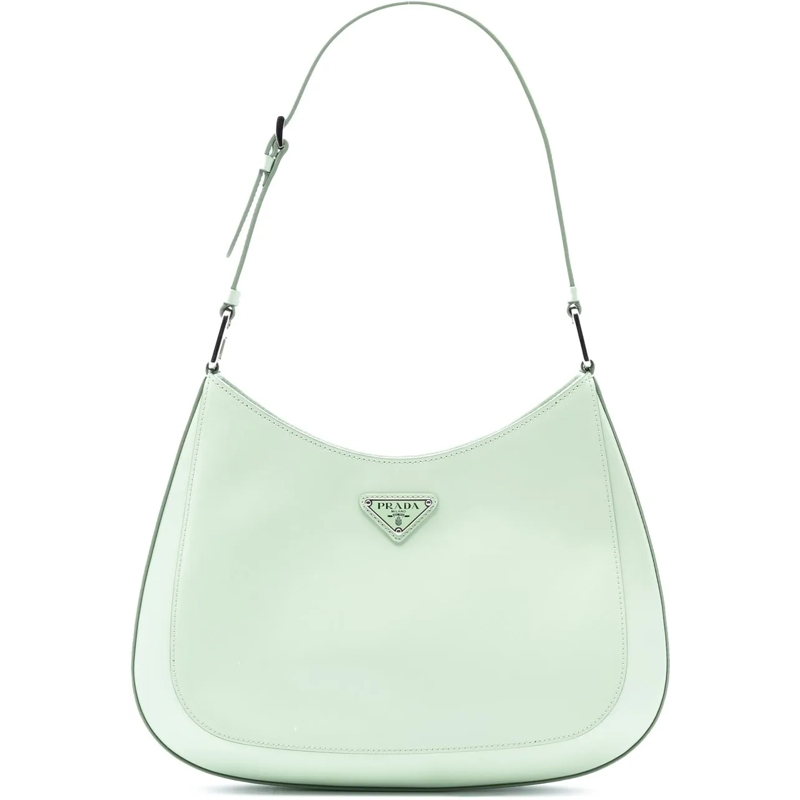 Prada Schultertasche Spazzolato Cleo Shoulder Bag grün