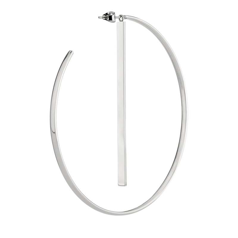 Liebeskind Berlin Ohrstecker Edelstahl The Basic Big silber(Image 3)