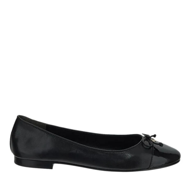 Tory Burch Balletschoenen Cap-Toe Ballet Perfect Black/Perfect Black