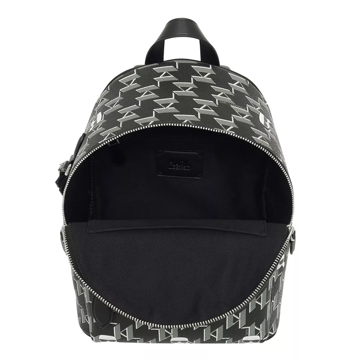 Women's K/IKONIK MONOGRAM SMALL BACKPACK by KARL LAGERFELD