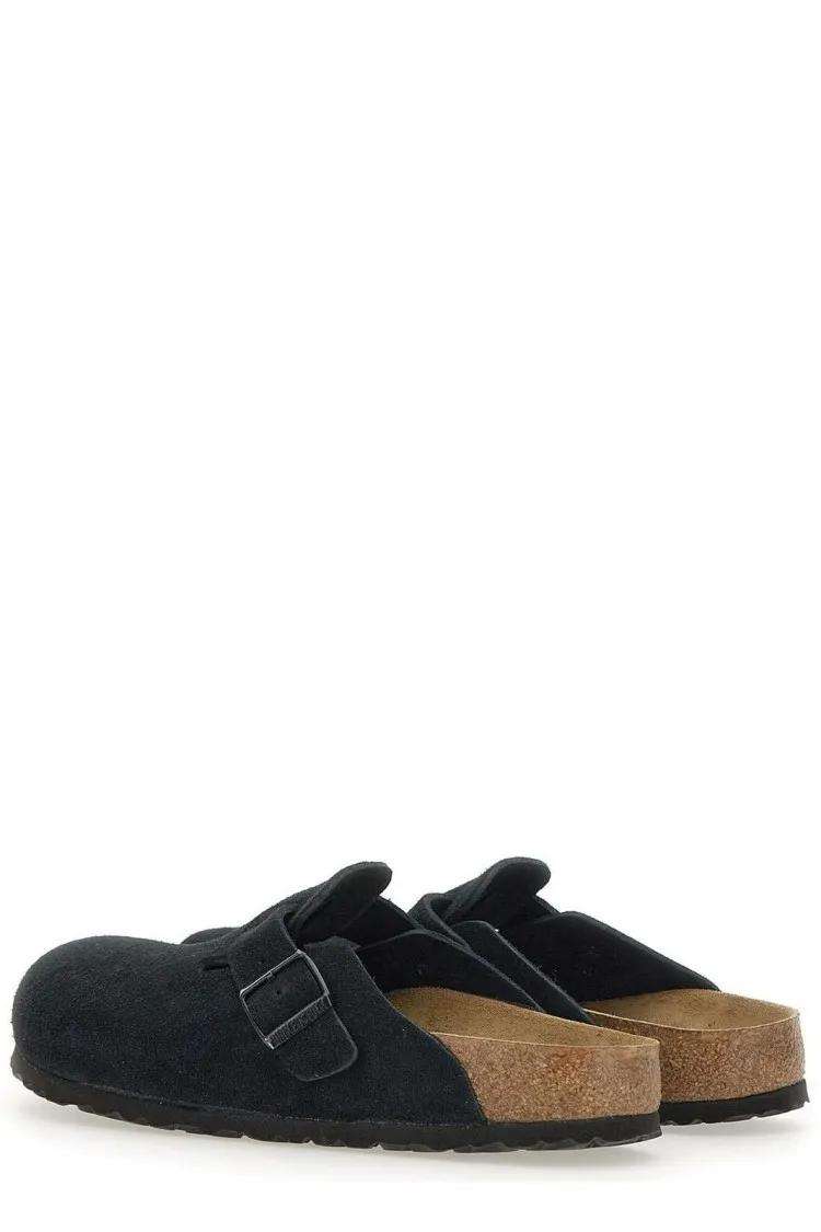 Thumbnail - Birkenstock Slipper & Pantoletten - Boston Mules – Black - Gr. 38 (EU) - in Schwarz - für Damen