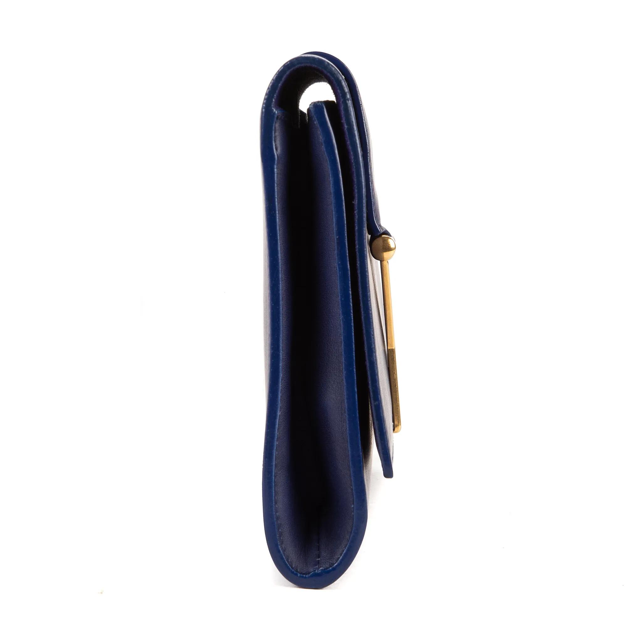 Thumbnail - Saint Laurent Crossbody Bags - Classic Y Line Clutch - Gr. unisize - in Blau - für Damen