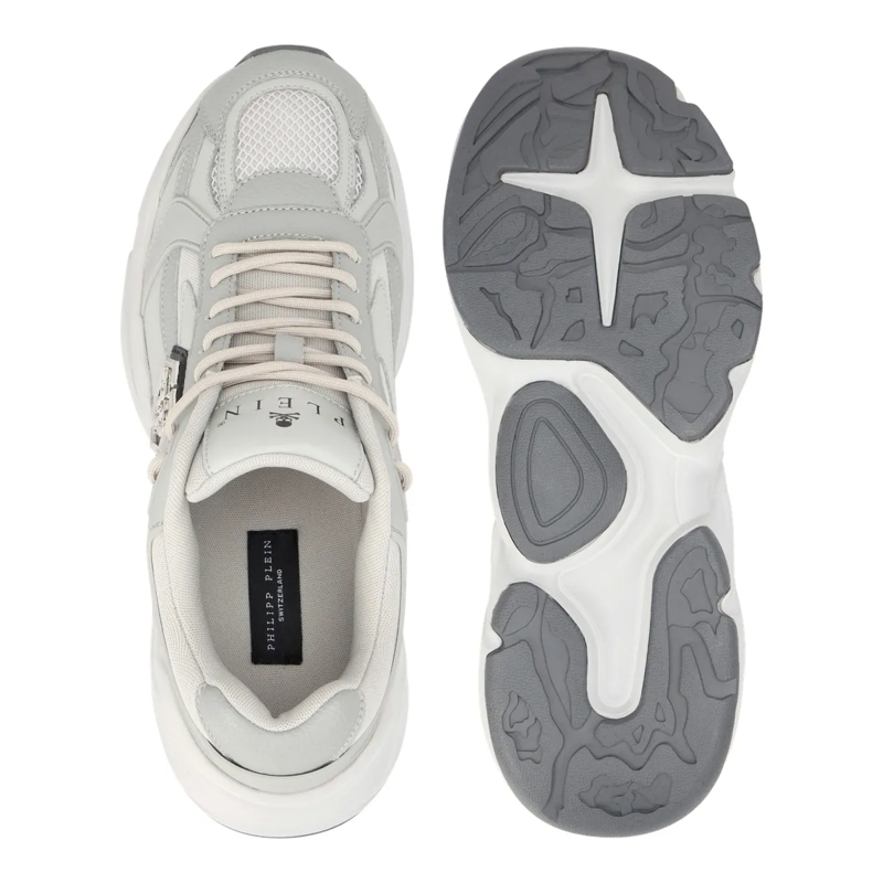 Philipp Plein Low-Top-Sneaker Läufer grau(Image 4)