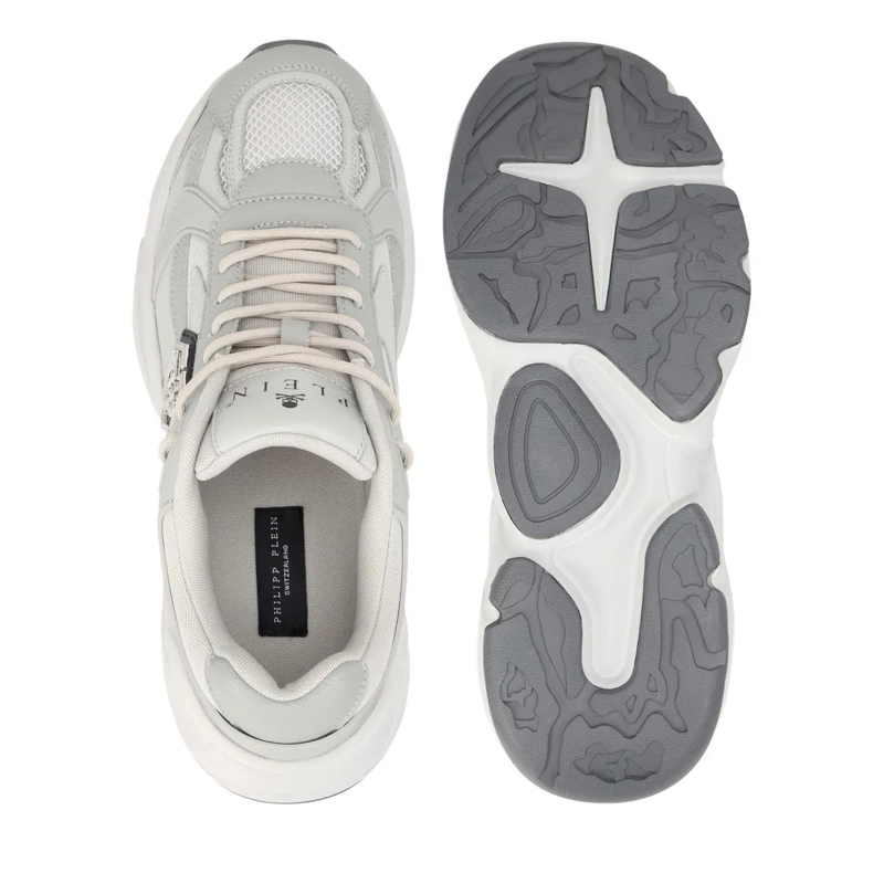 Philipp Plein Low-Top-Sneaker Läufer grau(Image 4)