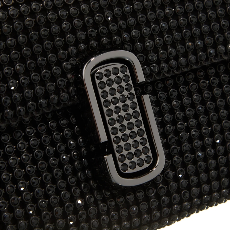 Marc Jacobs Pochette J Marc Mini Therhinestone Black(Image 5)