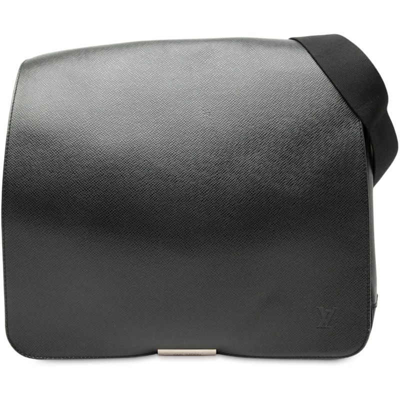 Louis Vuitton Schultertasche Taiga Viktor schwarz