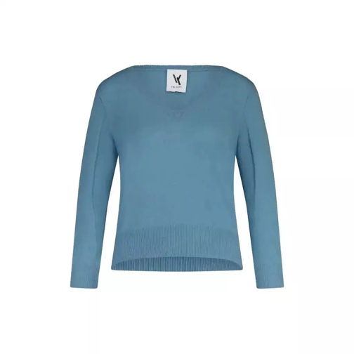 van Kukil Kaschmir Pullover Hellblau 