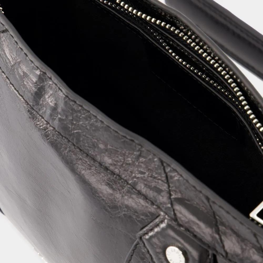 Zadig & Voltaire Shoppers Sunny Moody Crossbody Leather Black in zwart