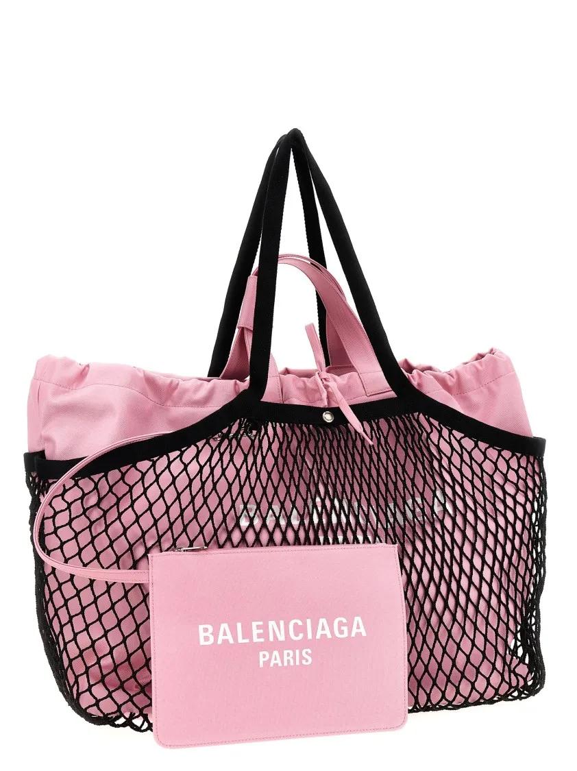 Balenciaga Shoppers & Totes '24 7 L' Shopping Bag in roze